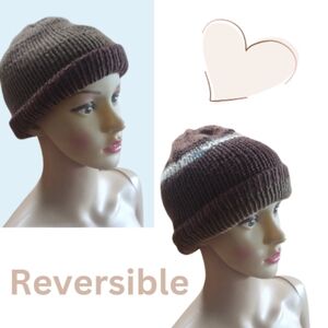 Reversible Double Knit Skully Beanie